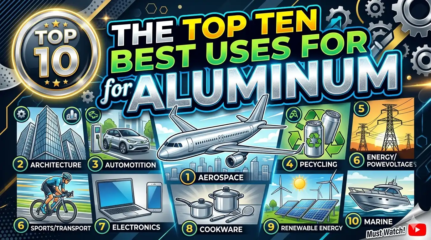 10 Best Uses of Aluminum for Industrial Decision-Makers
