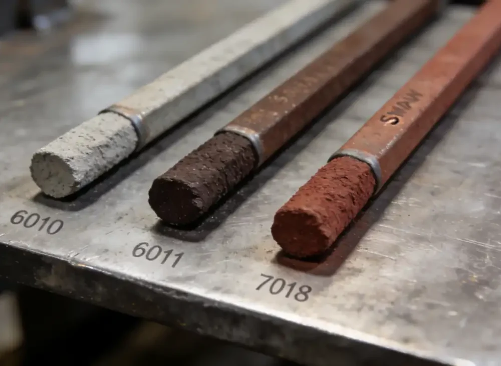 Subtle Differences Between 6010, 6011, and 7018 Welding Electrodes
