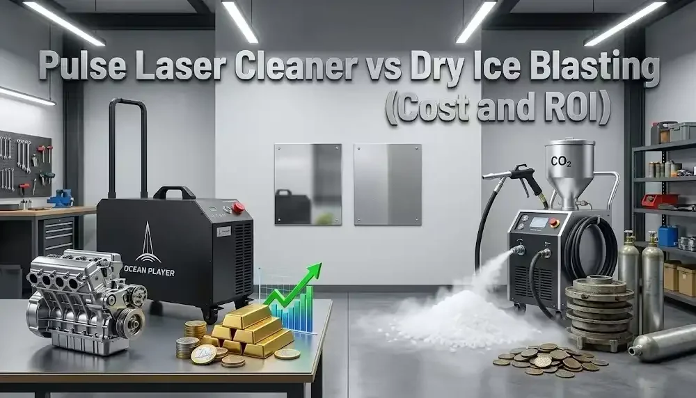 Pulse Laser Cleaner vs Dry Ice Blasting (Cost and ROI)