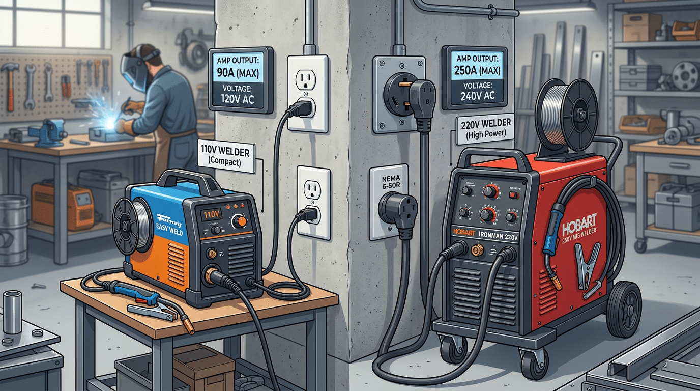 110V Vs 220V Welder: Which Is Best for Your Projects?