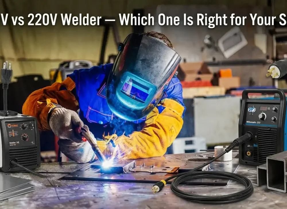 110V vs 220V Welder — Which One Is Right for Your Shop