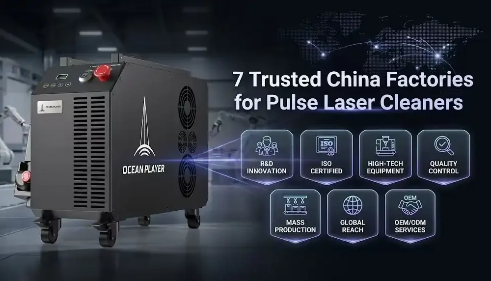 7 Trusted China Factories for Pulse Laser Cleaners