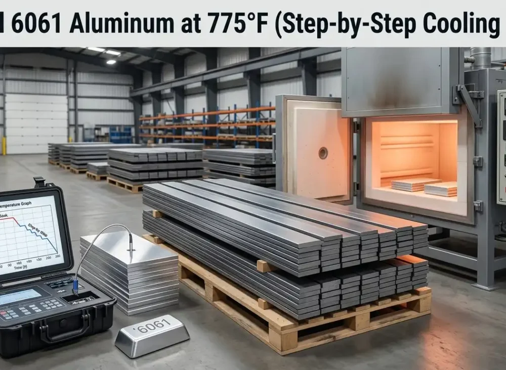 Anneal 6061 Aluminum at 775°F (Step-by-Step Cooling Guide)