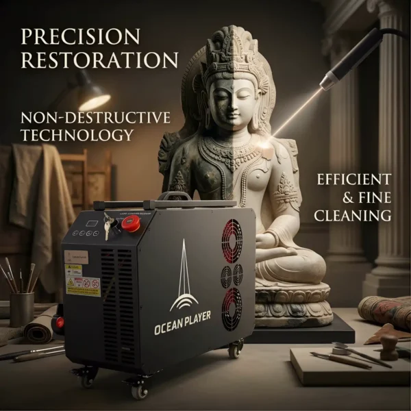 Pulse Laser Cleaner for Historical Artifact Restoration