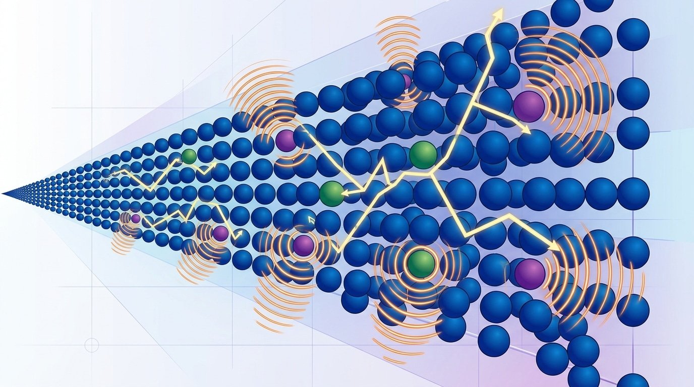 304 stainless steel thermal conductivity reduced by chromium and nickel scattering electrons in austenitic crystal lattice
