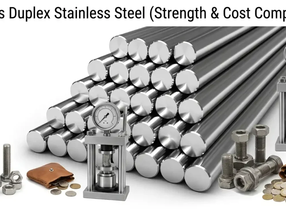 316 vs Duplex Stainless Steel (Strength & Cost Compared)