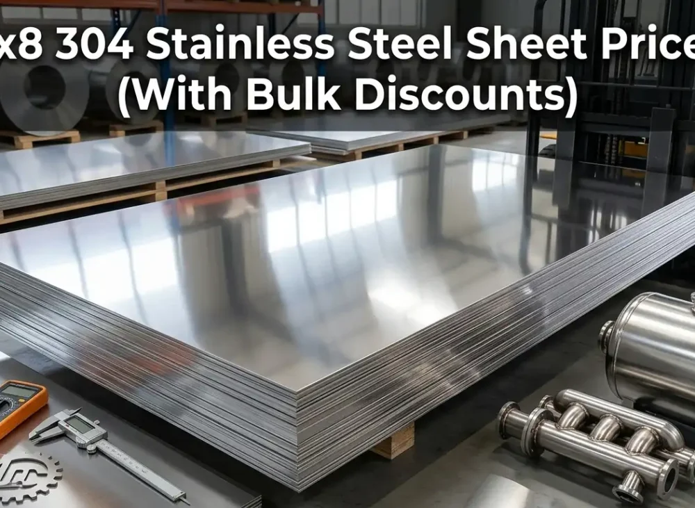 4x8 304 Stainless Steel Sheet Prices (With Bulk Discounts)