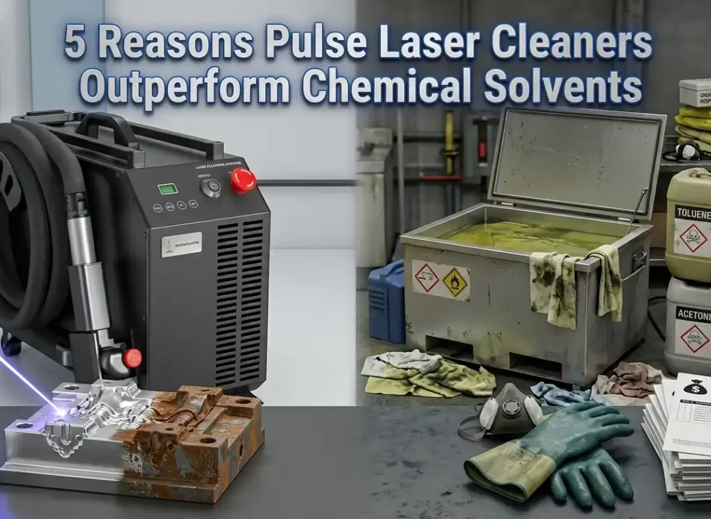 5 Reasons Pulse Laser Cleaners Outperform Chemical Solvents