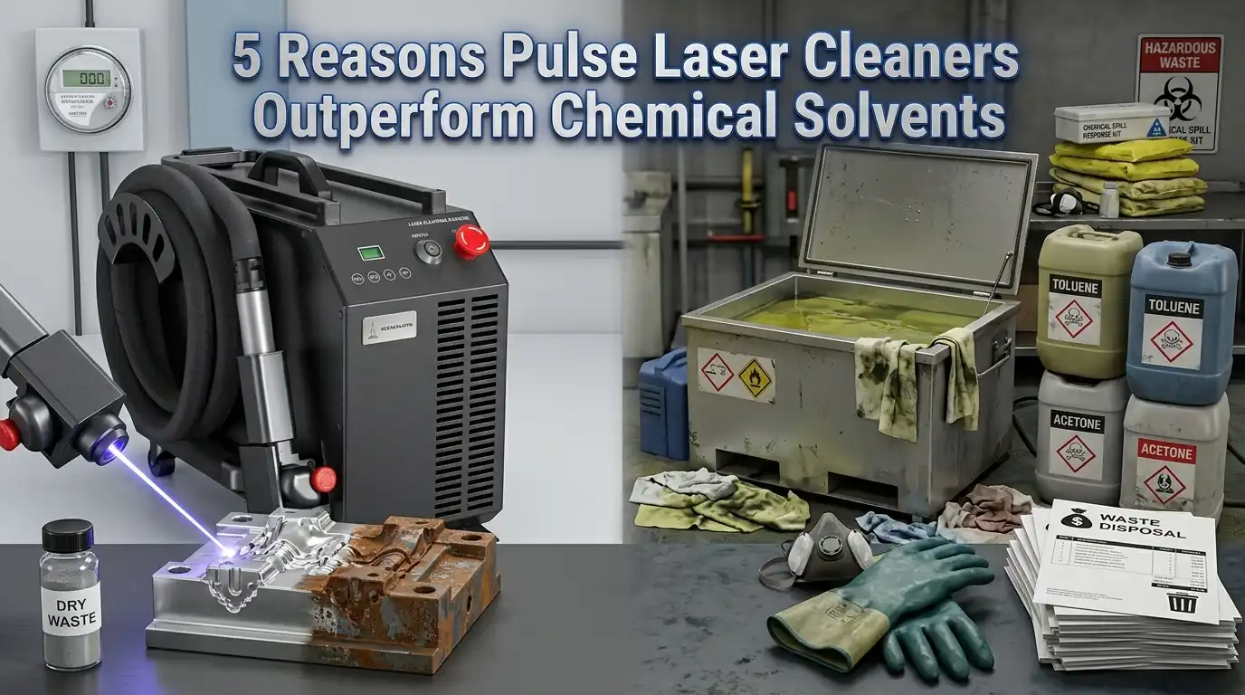 5 Reasons Pulse Laser Cleaners Outperform Chemical Solvents