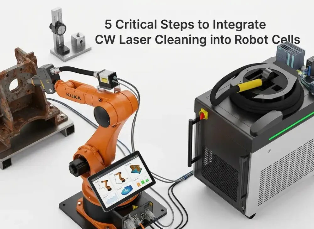 5 Critical Steps to Integrate CW Laser Cleaning into Robot Cells