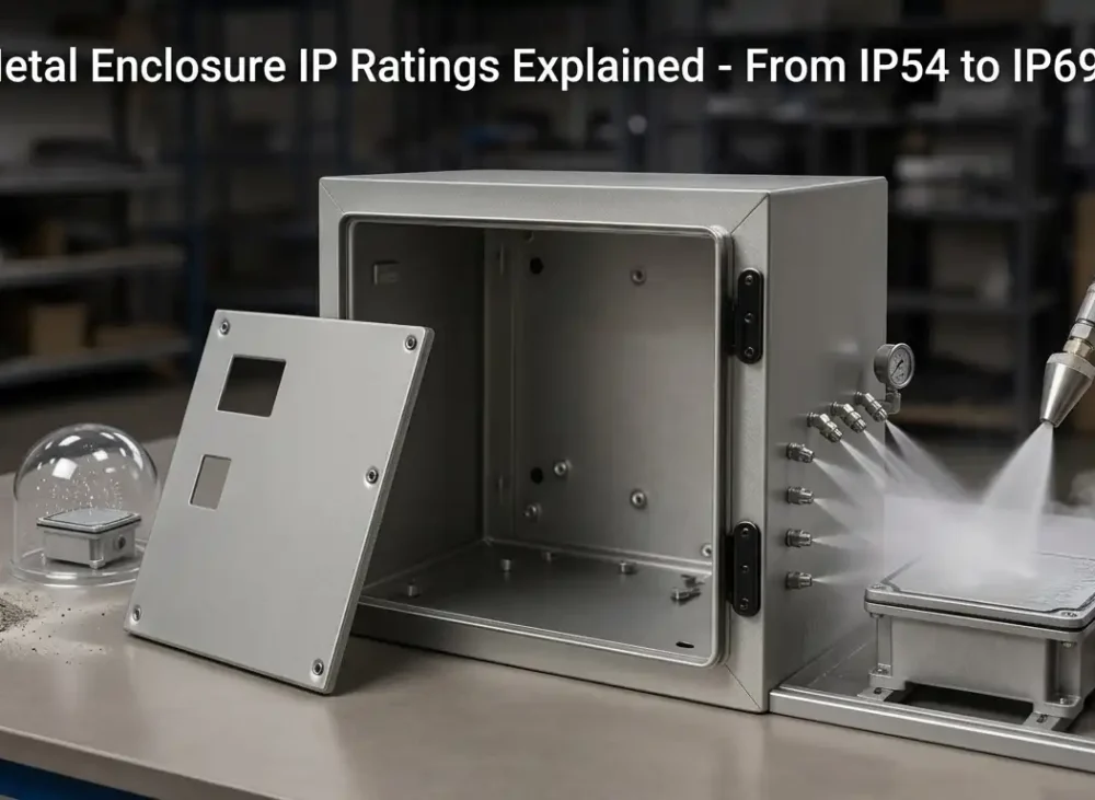 Metal Enclosure IP Ratings Explained - From IP54 to IP69K