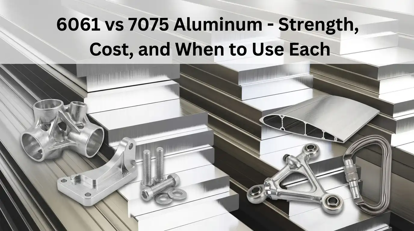 6061 vs 7075 Aluminum - Strength, Cost, and When to Use Each