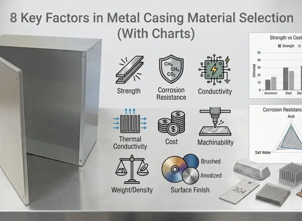 8 Key Factors in Metal Casing Material Selection (With Charts)