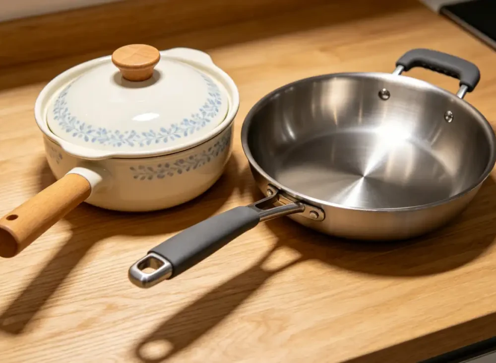 Ceramic vs Stainless Steel Cookware (Tested and Compared)