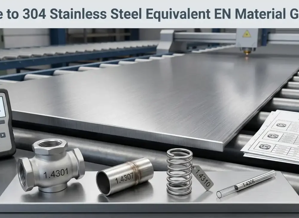 Guide to 304 Stainless Steel Equivalent EN Material Grades