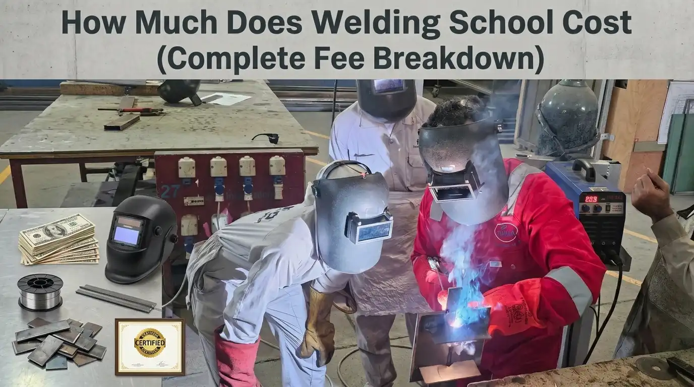 How Much Does Welding School Cost (Complete Fee Breakdown)