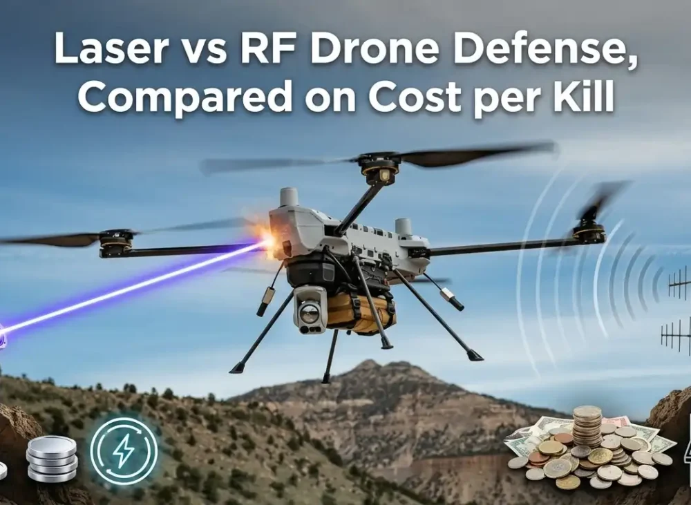 Laser vs RF Drone Defense, Compared on Cost per Kill