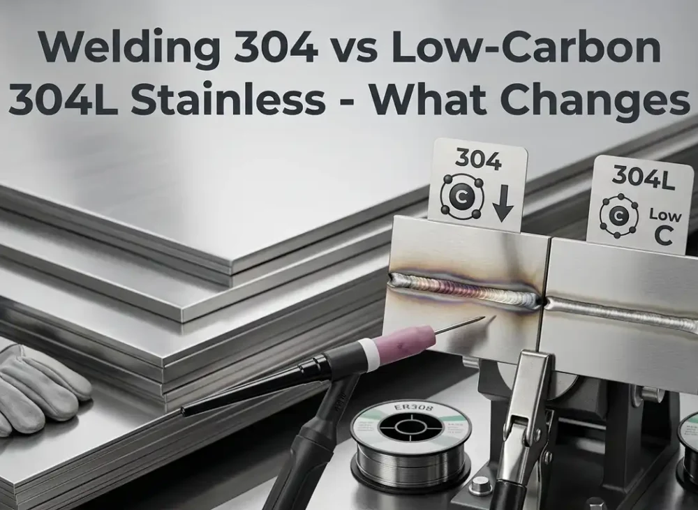 Welding 304 vs Low-Carbon 304L Stainless - What Changes