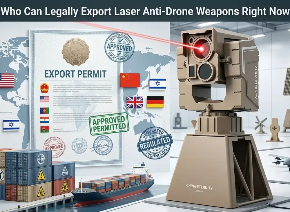 Who Can Legally Export Laser Anti-Drone Weapons Right Now