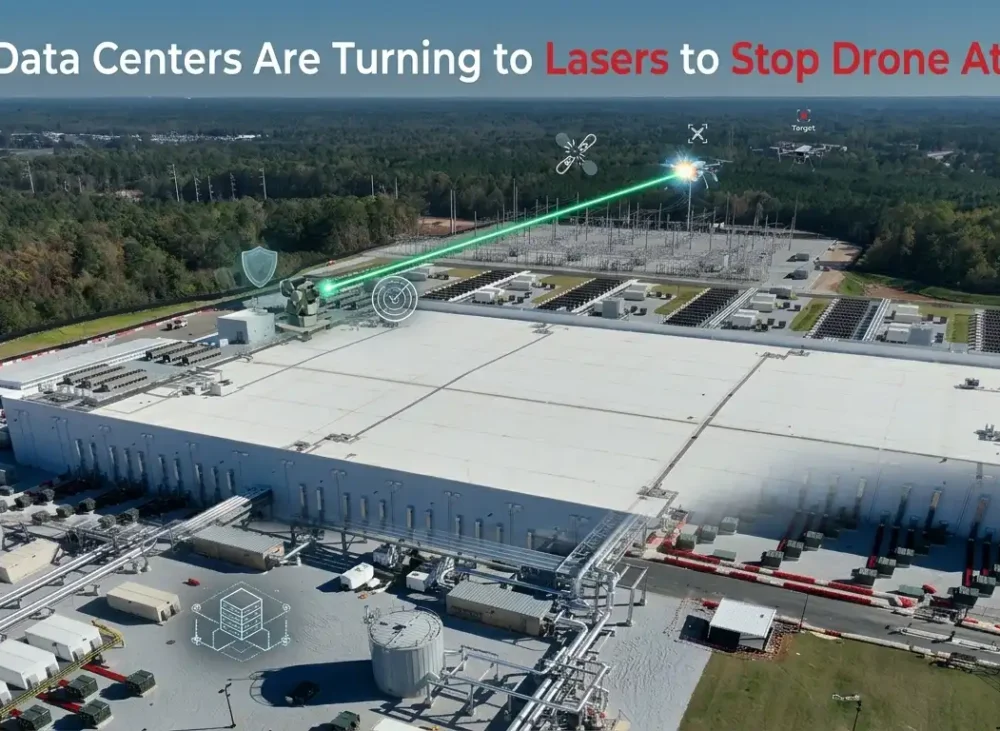 Why Data Centers Are Turning to Lasers to Stop Drone Attacks