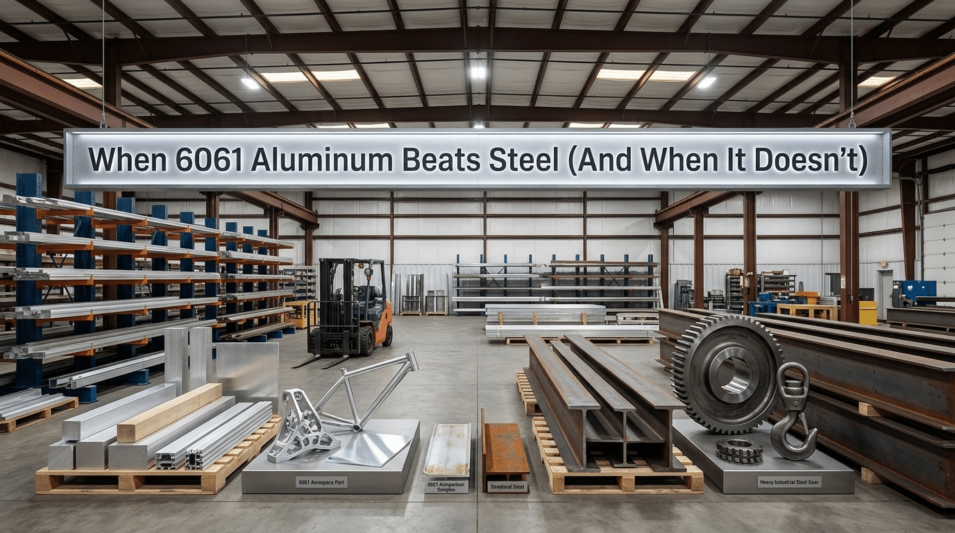 When 6061 Aluminum Beats Steel (And When It Doesn't)