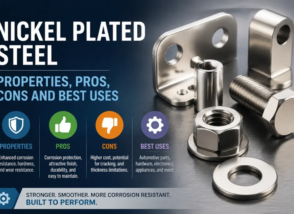 Nickel Plated Steel Properties, Pros, Cons And Best Uses