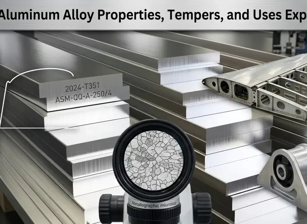 2024 Aluminum Alloy Properties, Tempers, and Uses Explained