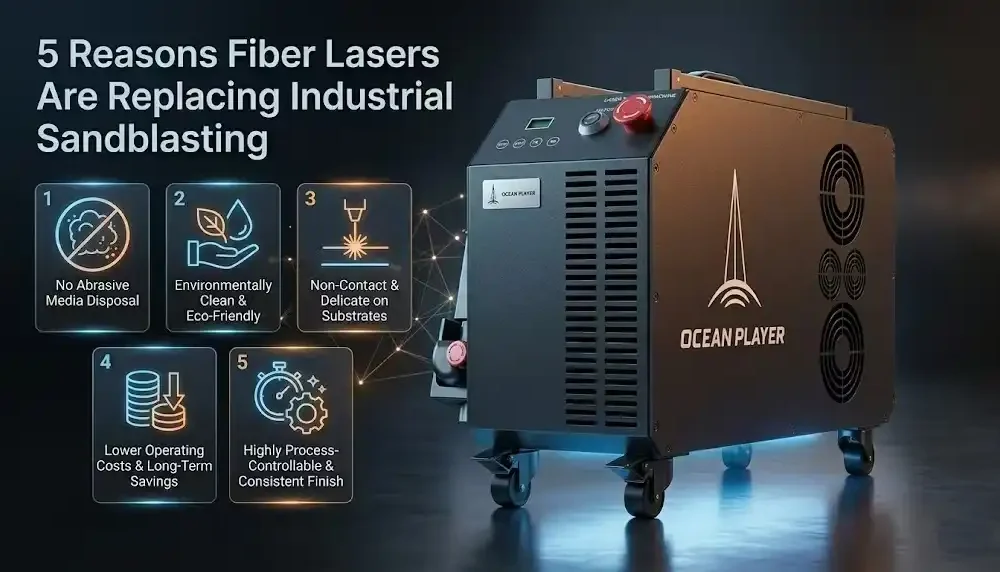 5 Reasons Fiber Lasers Are Replacing Industrial Sandblasting