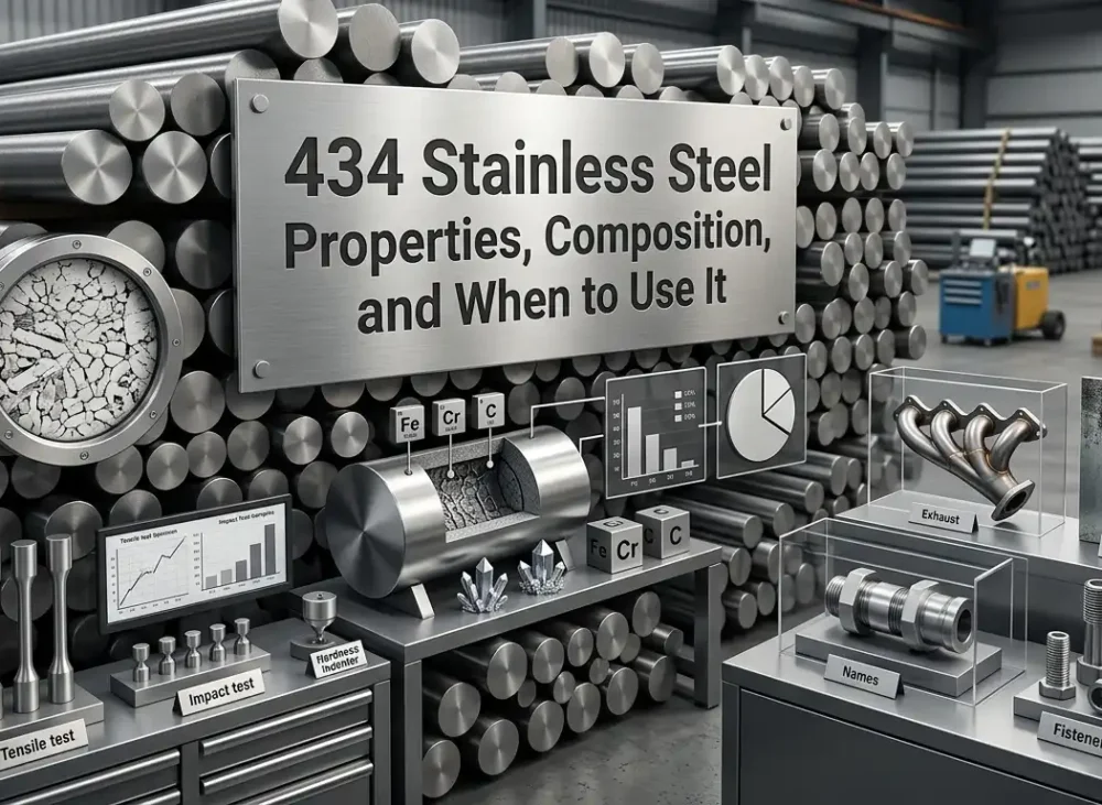 434 Stainless Steel Properties, Composition, and When to Use It