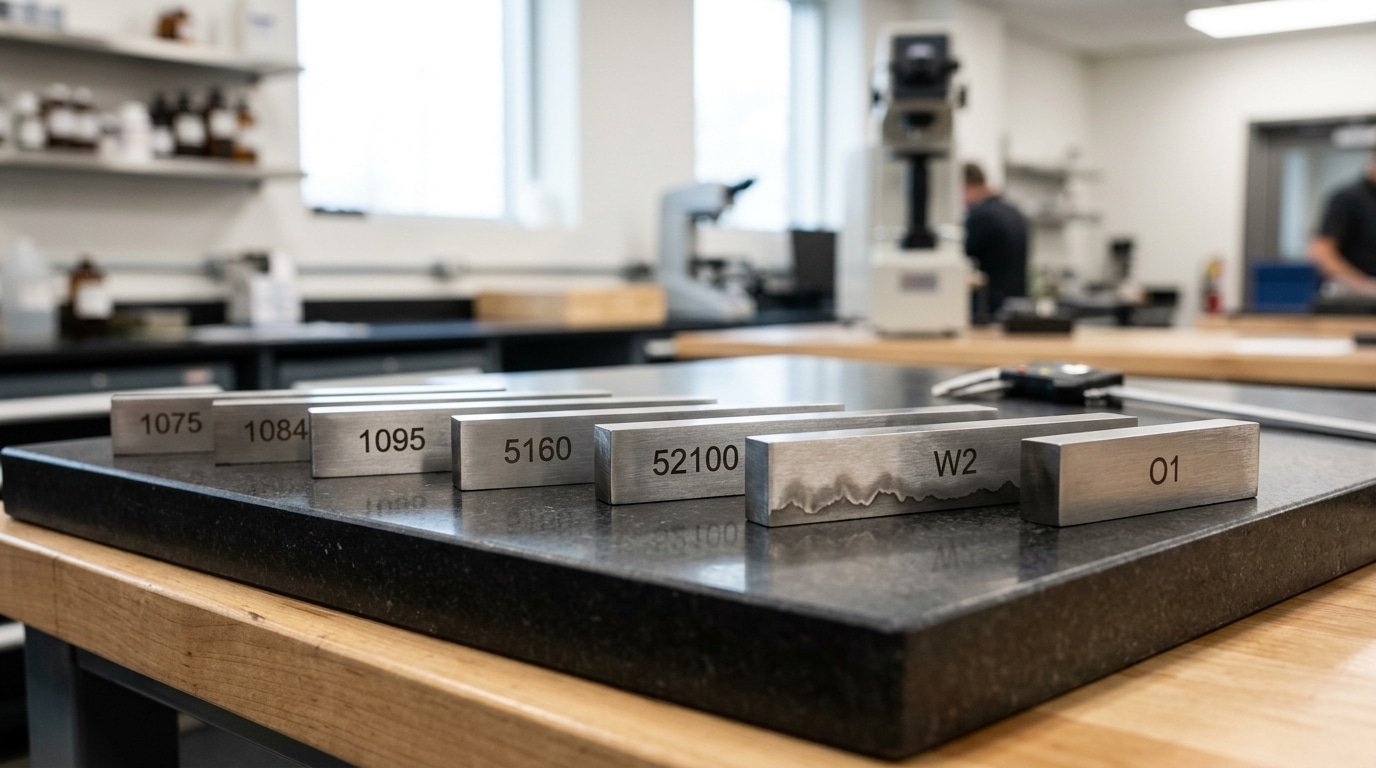 high carbon steel bar samples