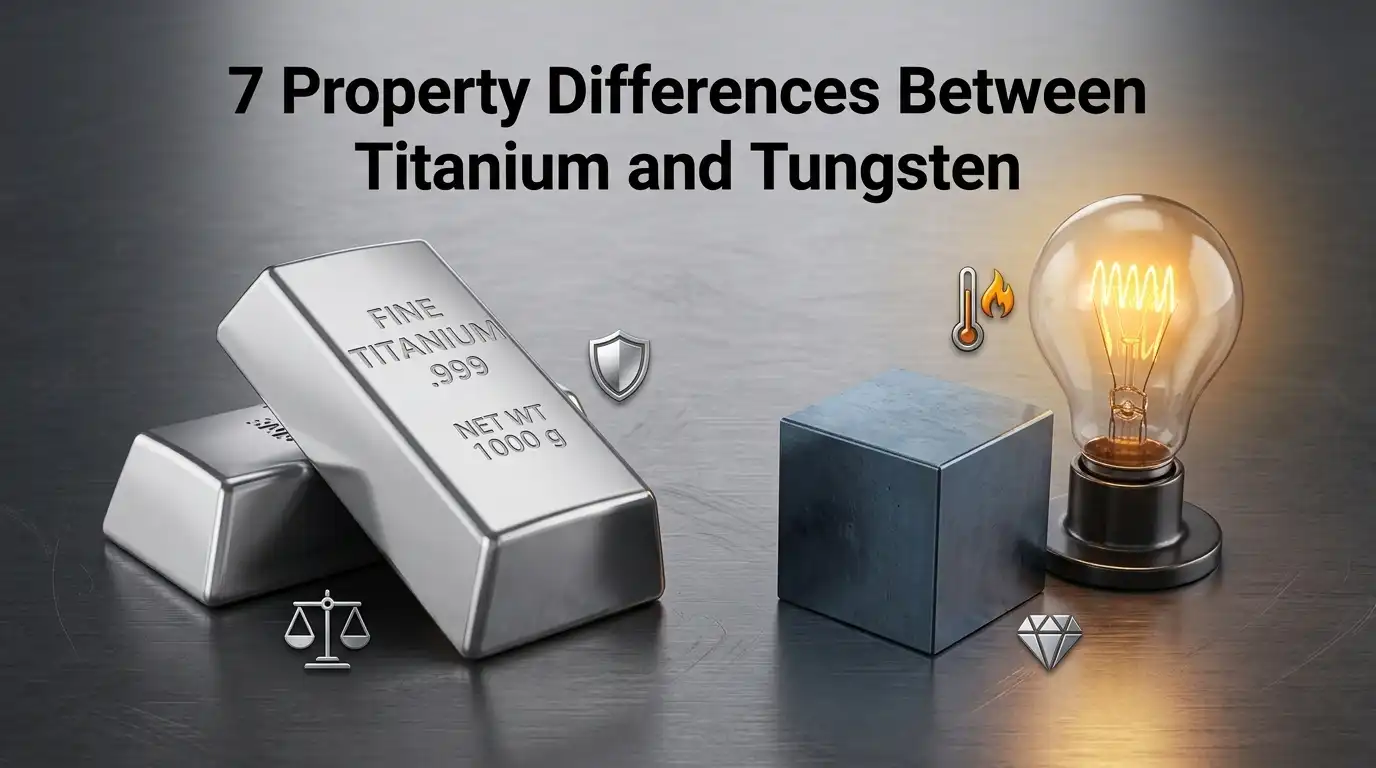 7 Property Differences Between Titanium and Tungsten