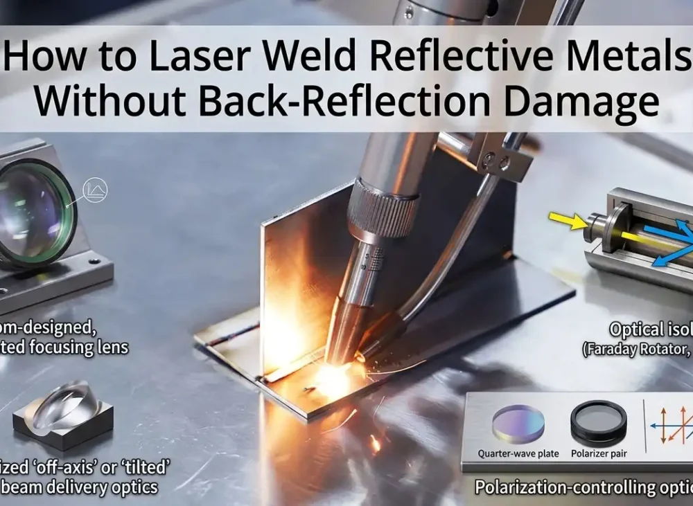 How to Laser Weld Reflective Metals Without Back-Reflection Damage