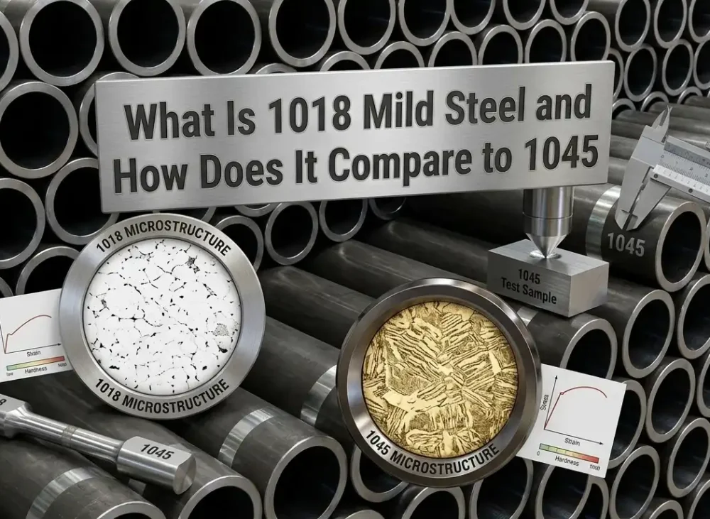 What Is 1018 Mild Steel and How Does It Compare to 1045