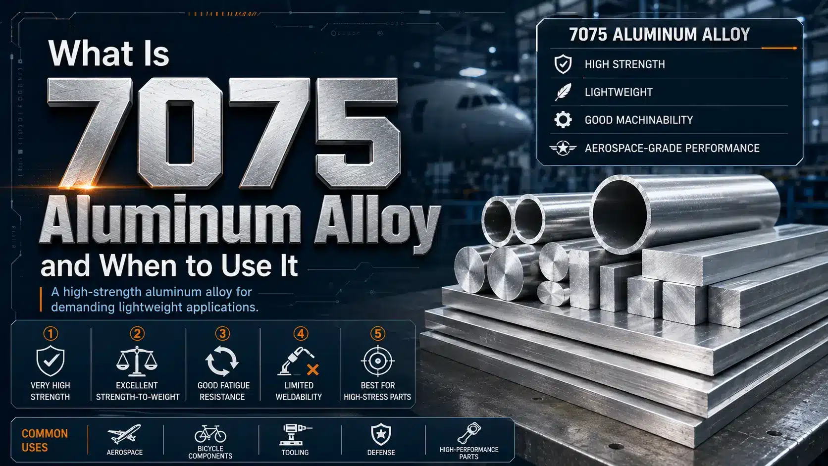 What Is 7075 Aluminum Alloy and When to Use It