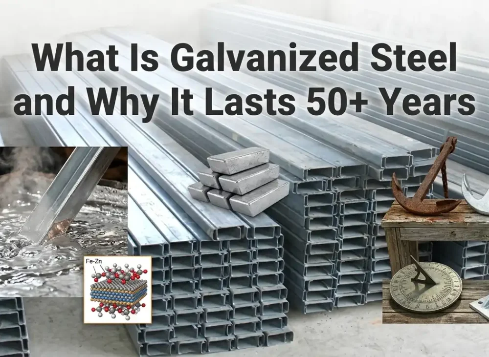 What Is Galvanized Steel and Why It Lasts 50+ Years