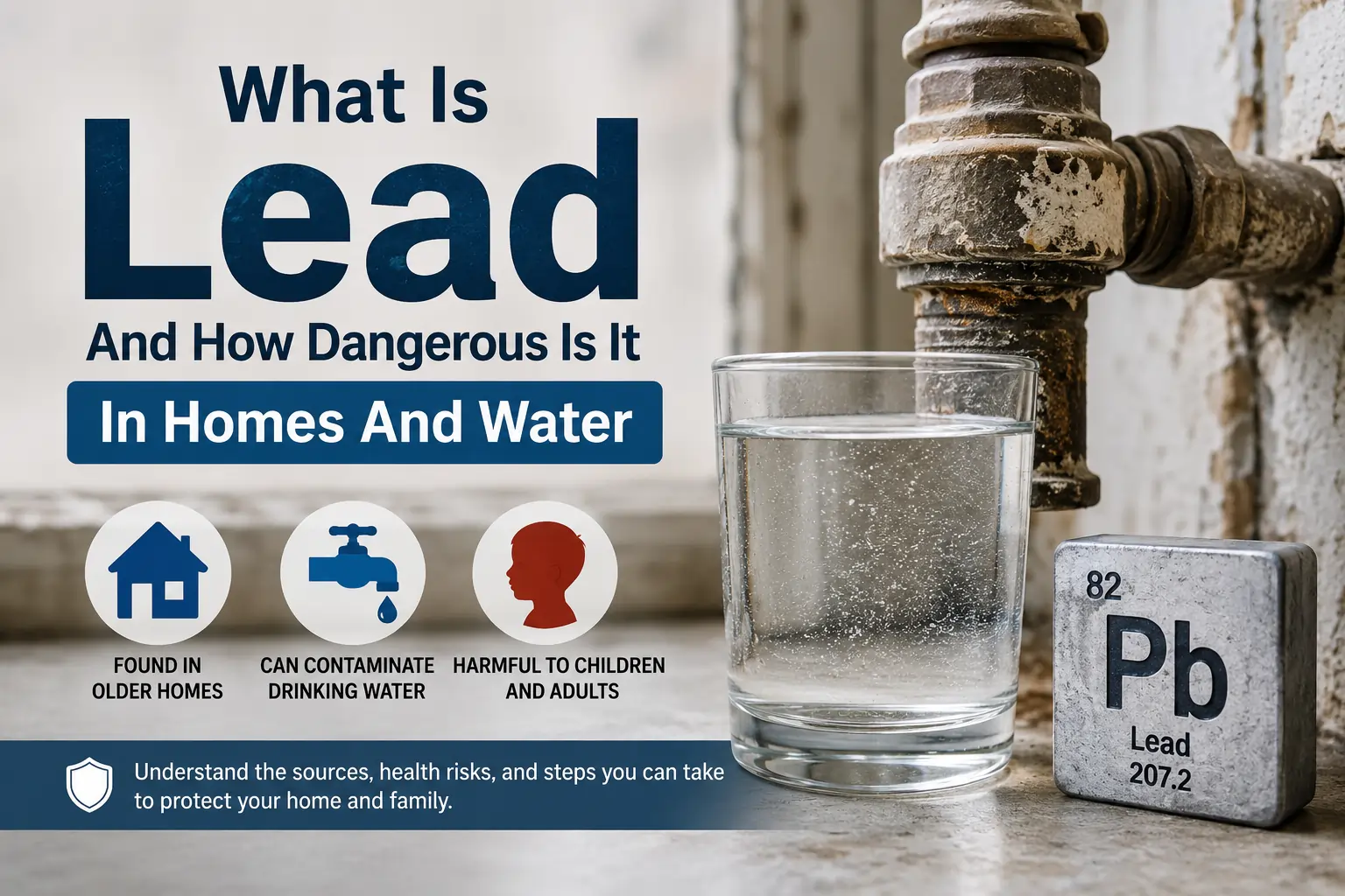 What Is Lead And How Dangerous Is It In Homes And Water