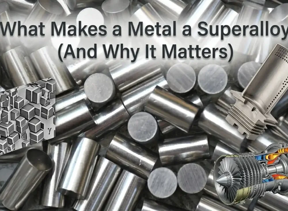 What Makes a Metal a Superalloy (And Why It Matters)