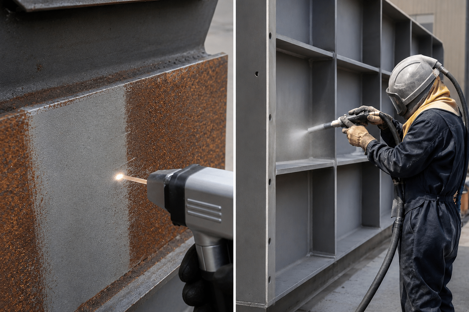 Laser Rust Removal Compared To Sandblasting For Real Shops